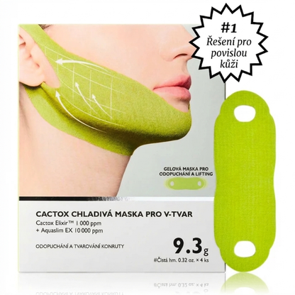 Cactox V-Lifting Mewing páska (4x maska v balení)