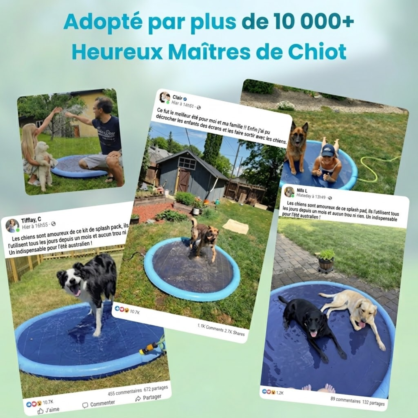 Aire de jeux aquatiques Pup Paradise™