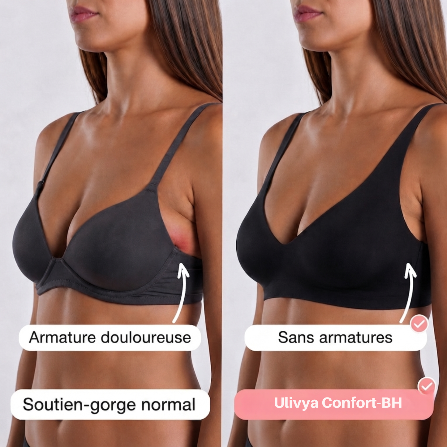 Soutien-gorges Ulivya Confort sans coutures ni armatures