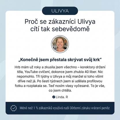 Pomůcka pro krční trakci — Přirozená úleva od vdovského hrbu a zlepšení držení těla