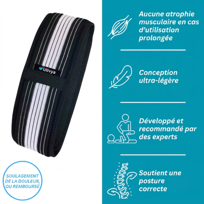 Ulivya Belt - soutien pour la sciatique et les douleurs lombaires