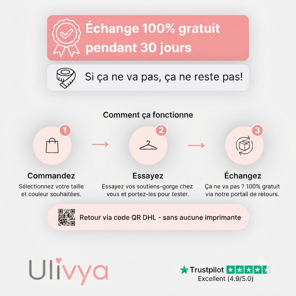 Soutien-gorges Ulivya Confort sans coutures ni armatures