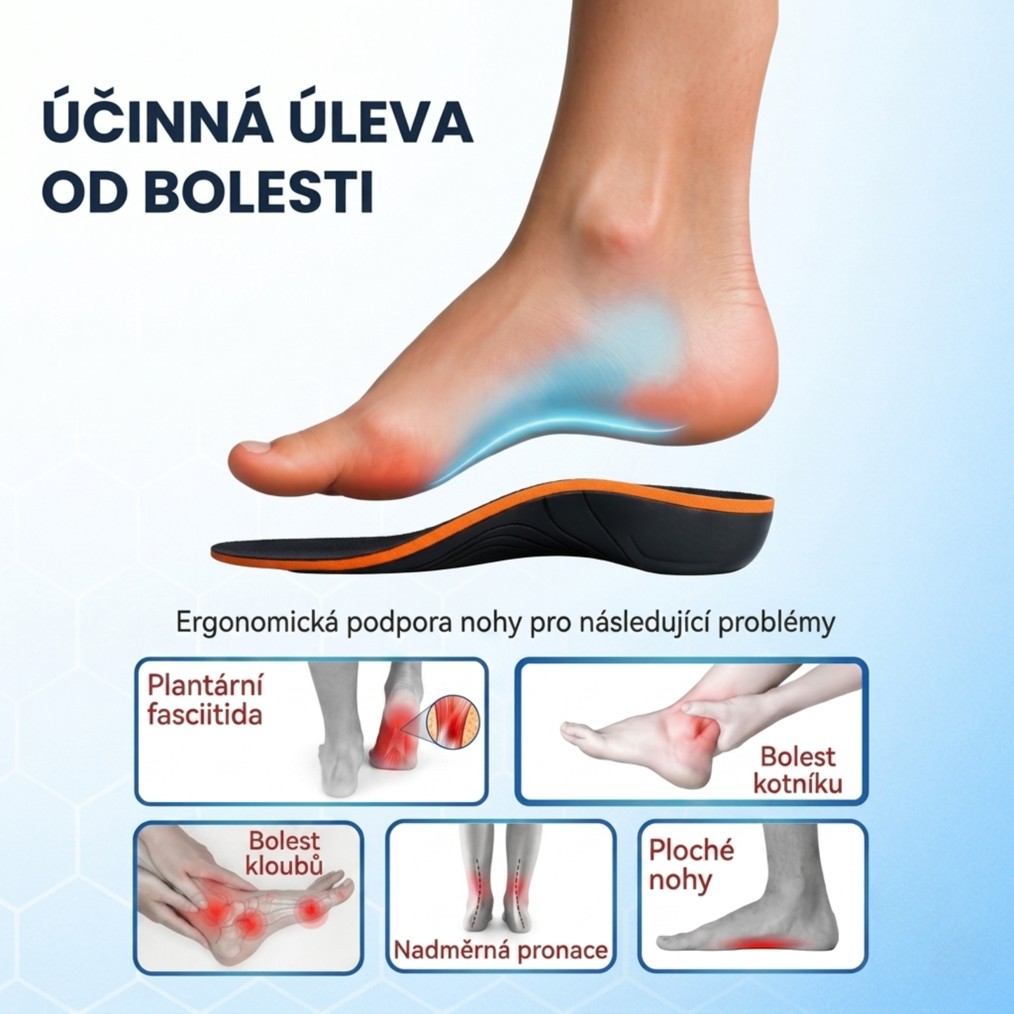 Ulivya™ – Profesionální ortopedické vložky