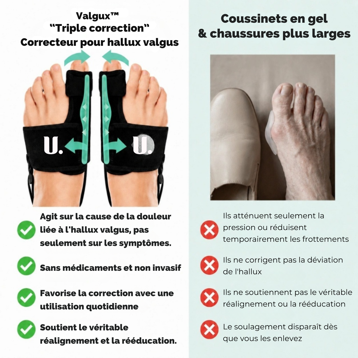 L'orthèse Valgus d'Ulivya