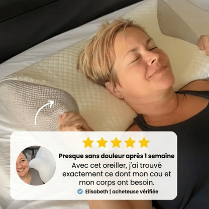 L'oreiller théraêutique pour la nuque