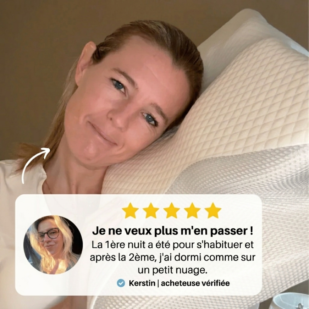 L'oreiller théraêutique pour la nuque