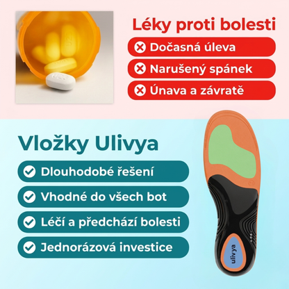 Ulivya™ – Profesionální ortopedické vložky