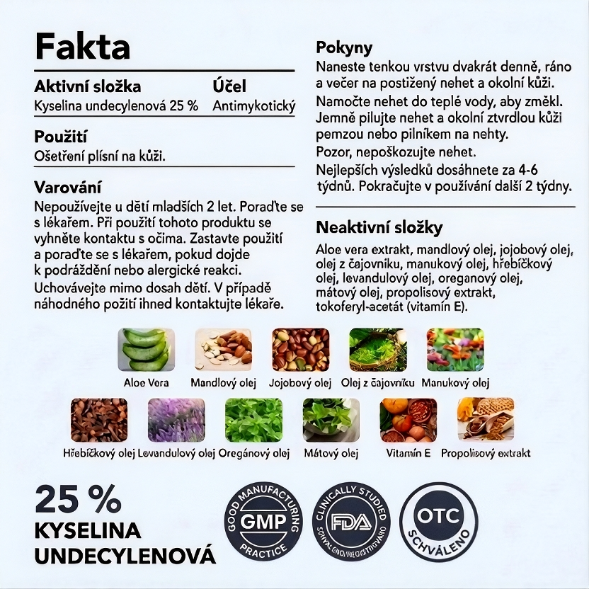 Zničte plíseň nehtů u kořene — ne jen na povrchu